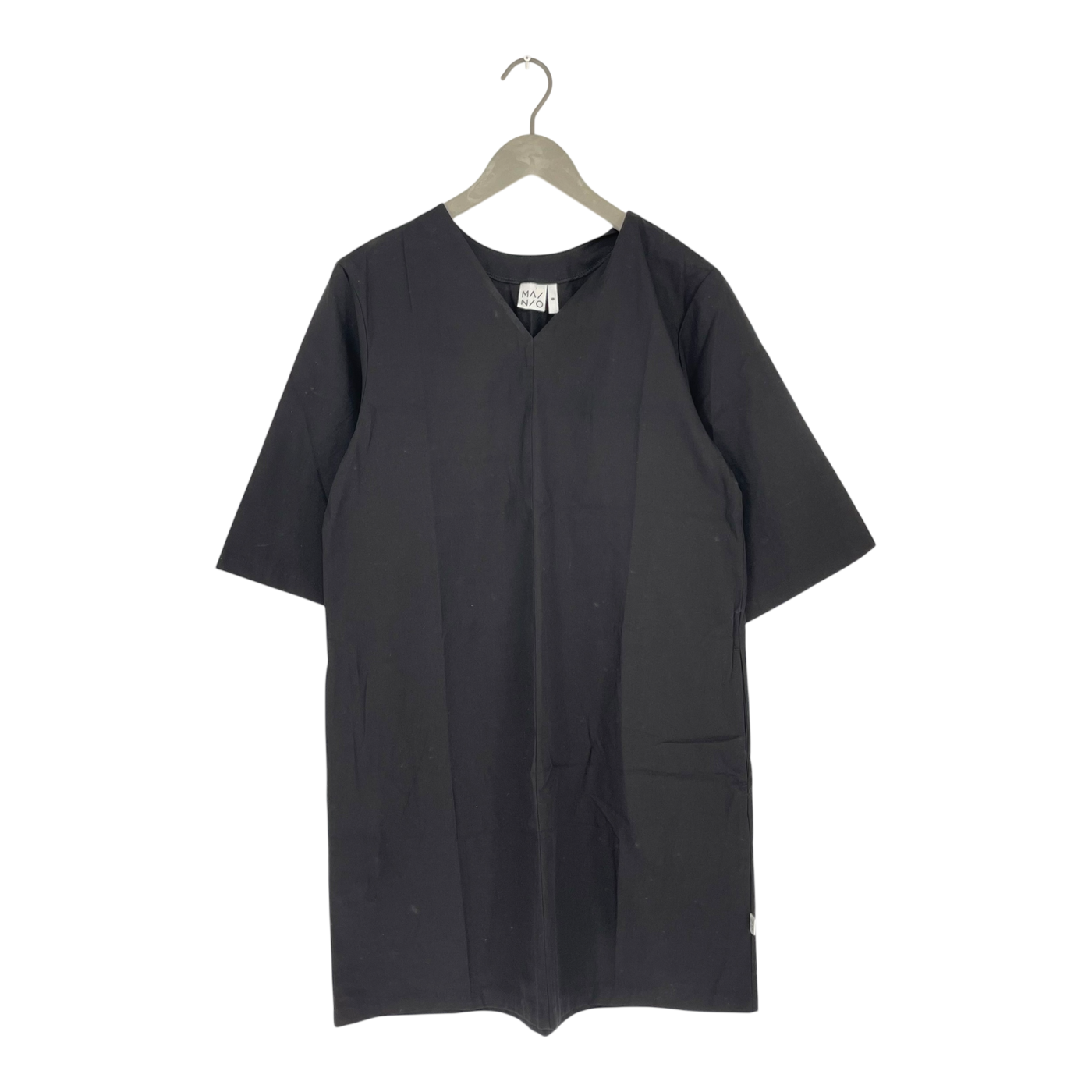 Mainio woven tunic dress, black | woman S