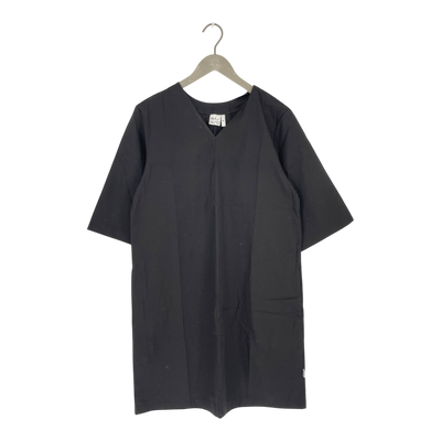 Mainio woven tunic dress, black | woman S