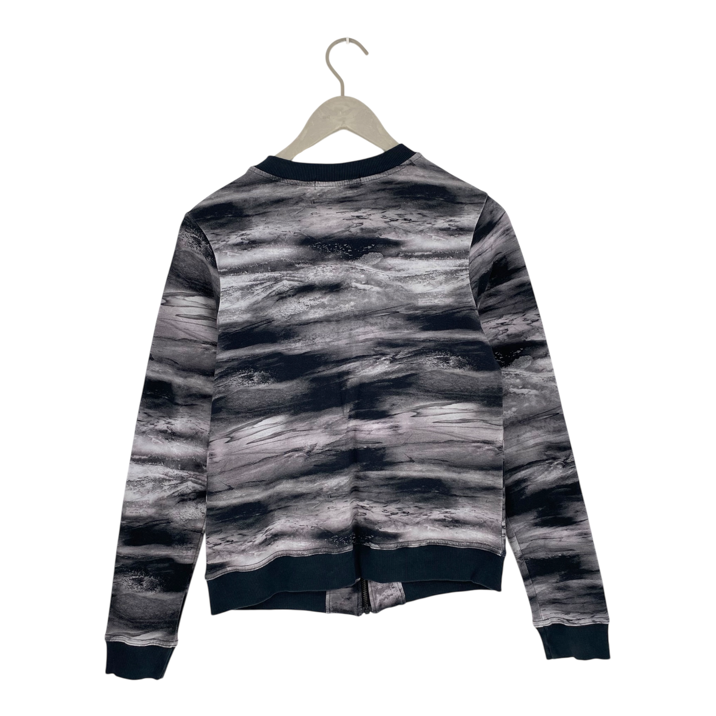 Uhana sweat jacket, storm | woman L