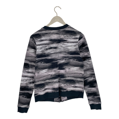 Uhana sweat jacket, storm | woman L