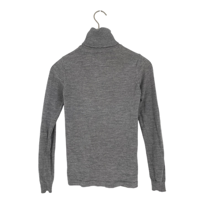 R-Collection turtleneck sweater, grey | woman XS
