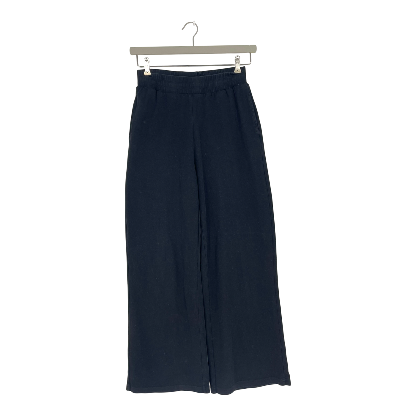 Riva Clothing straight tricot pants, black | woman s