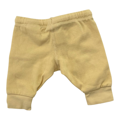 Polarn O. Pyret baby pants, yellow | 50cm