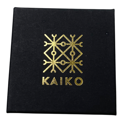Kaiko azita earrings, bronze