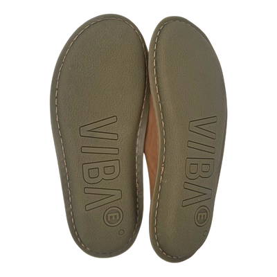VIBAe Roma leather slippers, fawn tan | 43