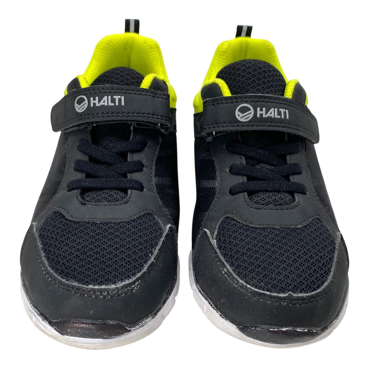 Halti sneakers, black/green | 36