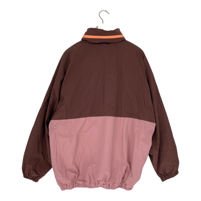 Embassy of Bricks and Logs dhola rain jacket, mauve/plum | woman L