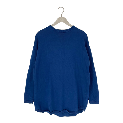 Riva Clothing knitted sweater, blue | unisex XS