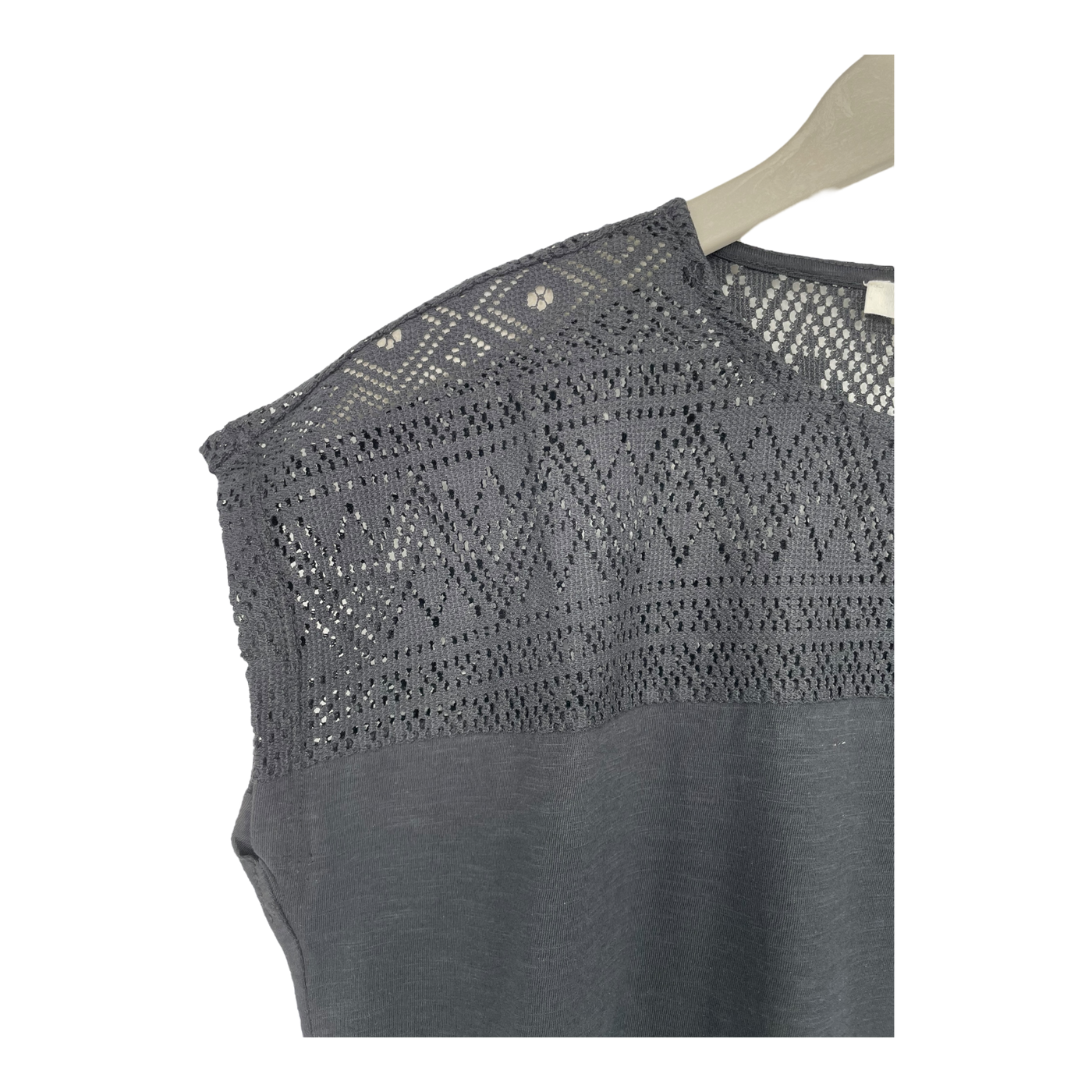 Tranquillo lace t-shirt, black | woman M
