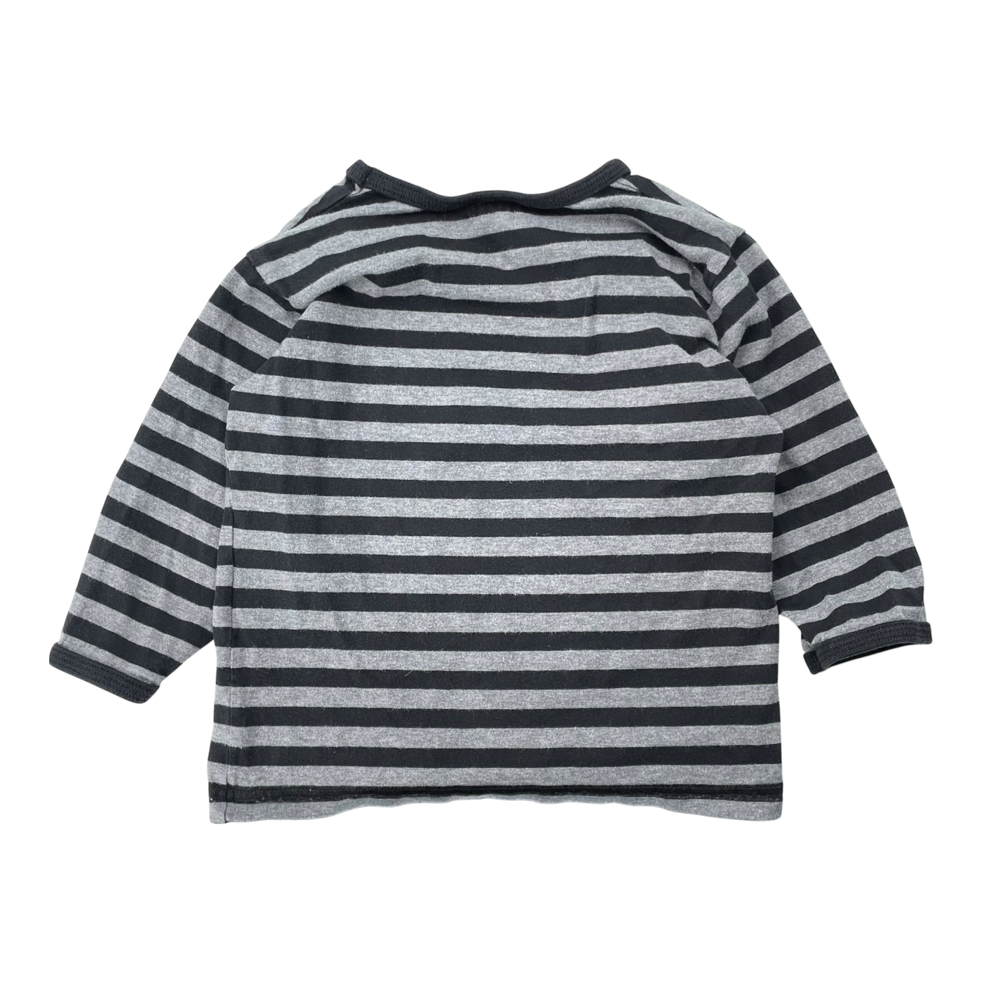 Marimekko stripe shirt, grey/black | 90cm