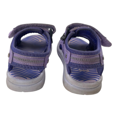 Reima bungee sandals, lilac | 22