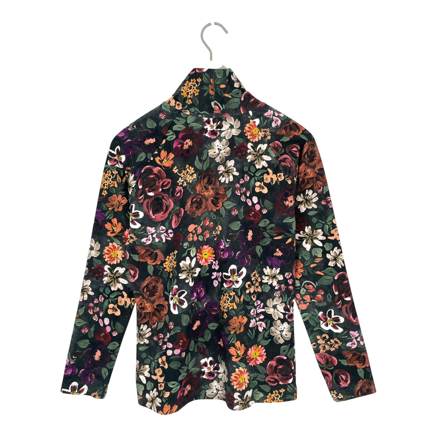 Verson Shop Turtleneck Shirt, Blumen | Frau m