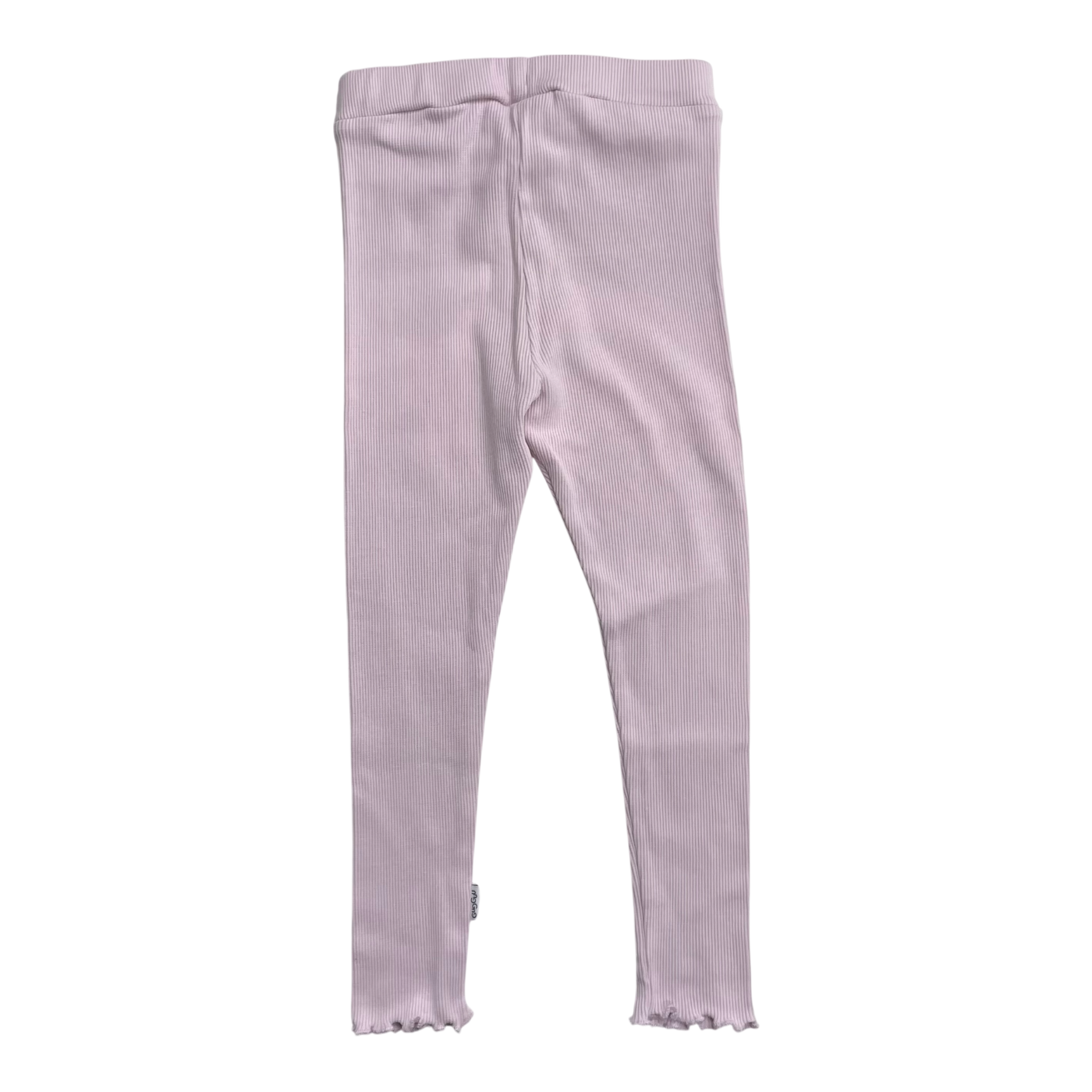 Gugguu Rib Leggings, Misty Rose | 92 cm