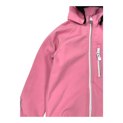 Reima vantti softshell jacket, pink | 110cm