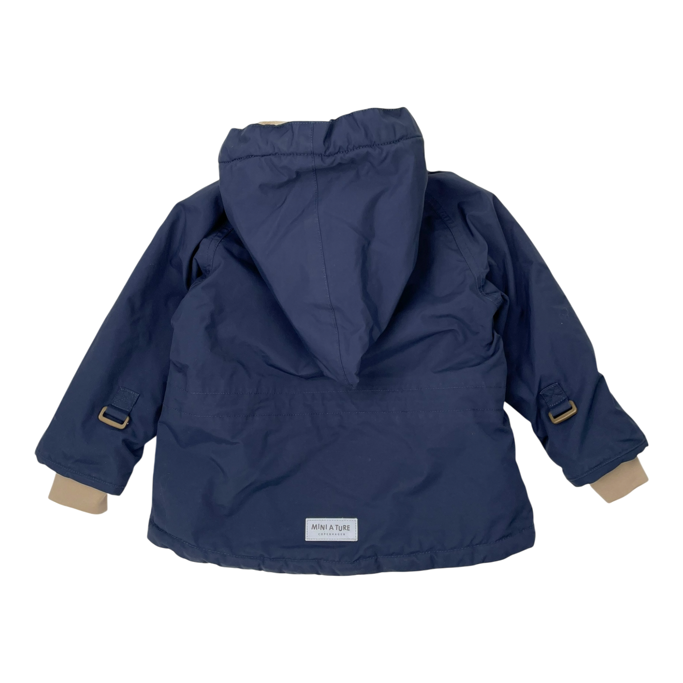 Mini a ture matwang vlies ausgekleidet winter anorak, dunkelblau | 86 cm