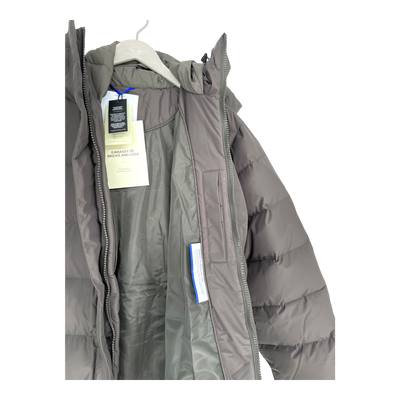 Embassy of Bricks and Logs Kensington puffer jacket, black olive | unisex L