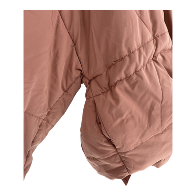 Embassy of Bricks and Logs chiba puffer coat, shadow rose | woman S