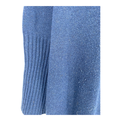 Papu soft wool knit dress, royal blue | woman XL/XXL