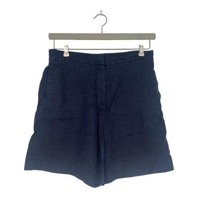 COS linen shorts, navy | woman 38