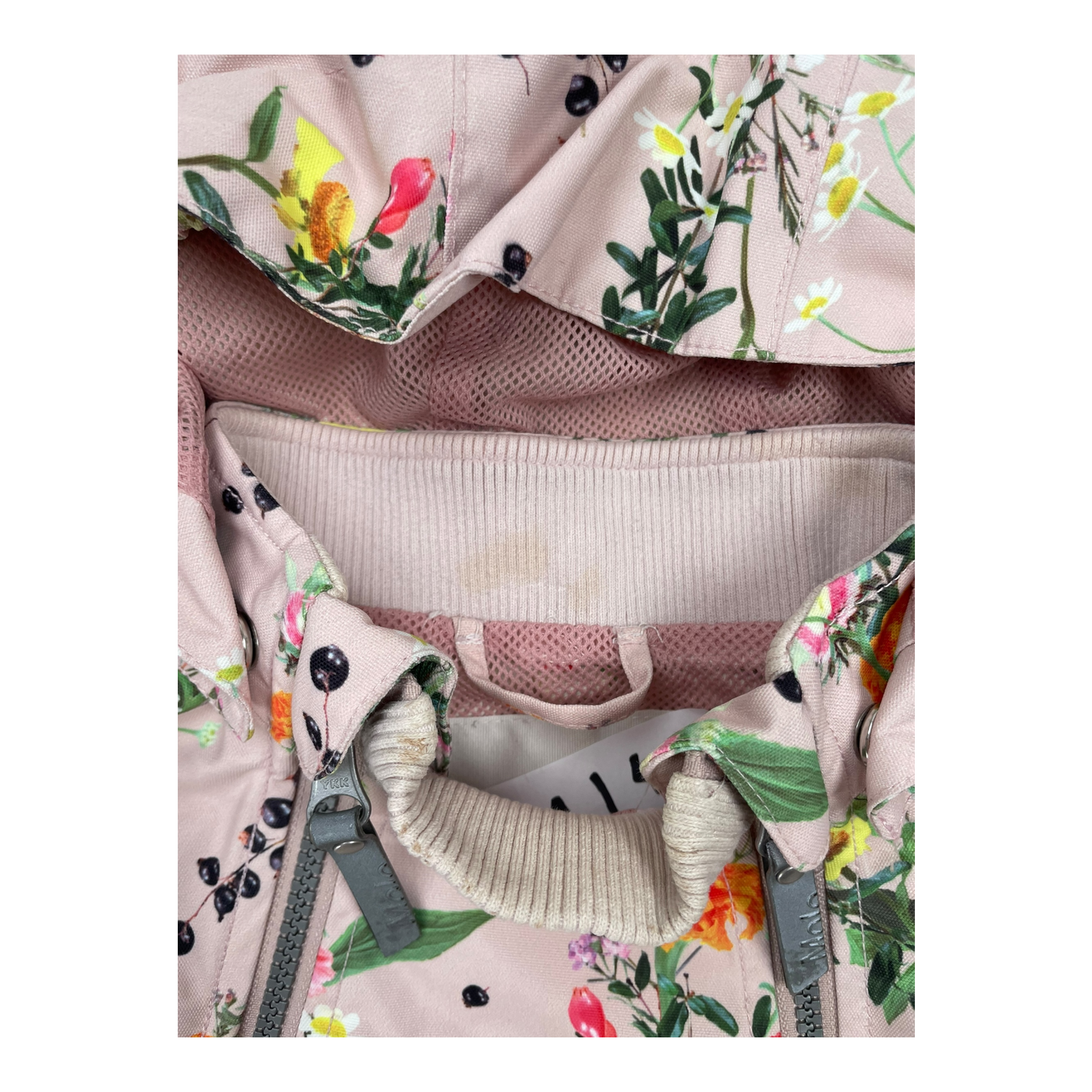 Molo hopla spring jacket, flowers | 104cm