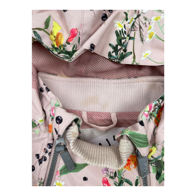 Molo hopla spring jacket, flowers | 104cm