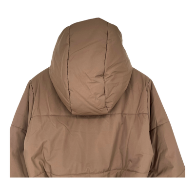 Embassy of Bricks and Logs asby puffer coat, brown | unisex S