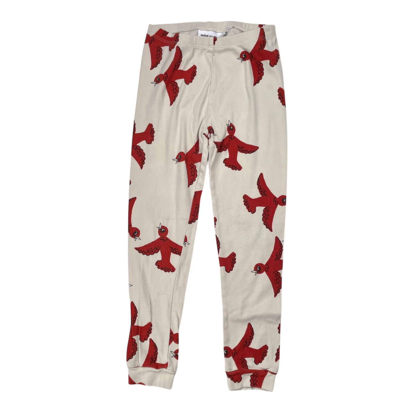 Mini Rodini leggings, birds | 116/122cm