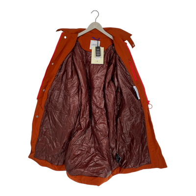 Embassy of Bricks and Logs blyn trench jacket, brick red | woman L