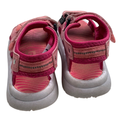 Reima bungee sandals, pink | 27