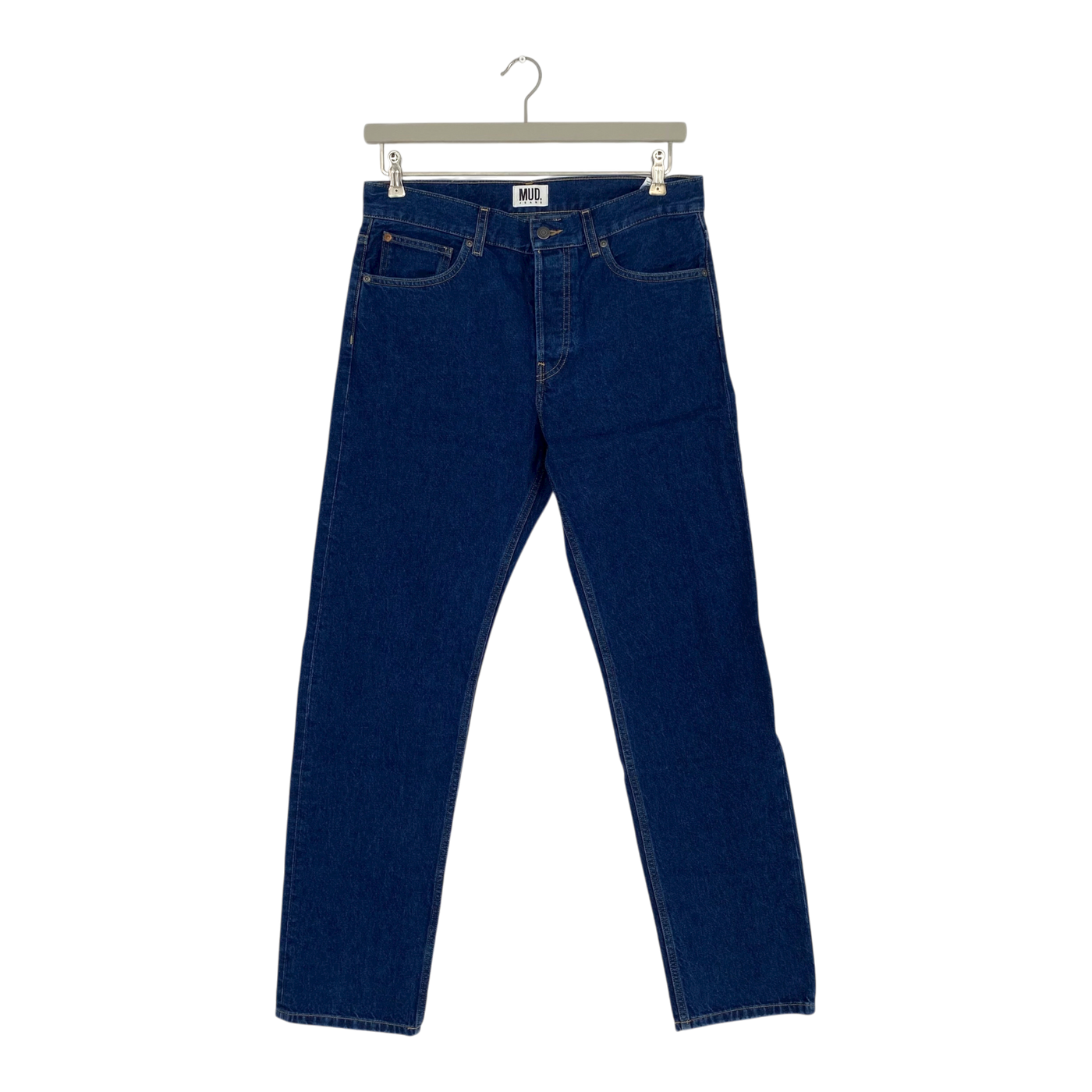 Mud Jeans john straight jeans, dark denim | man 32/32