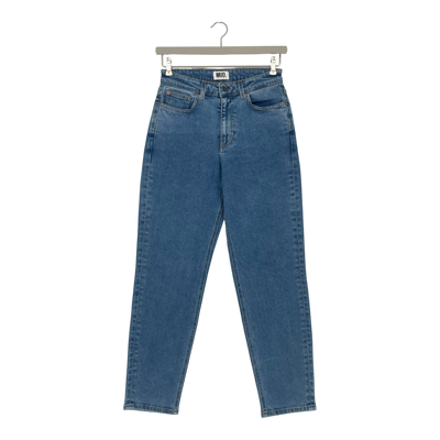 Mud Jeans mams high tapered jeans, light denim blue | woman 27/34