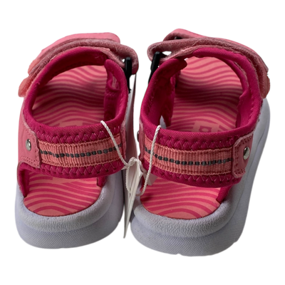 Reima bungee sandals, pink | 24