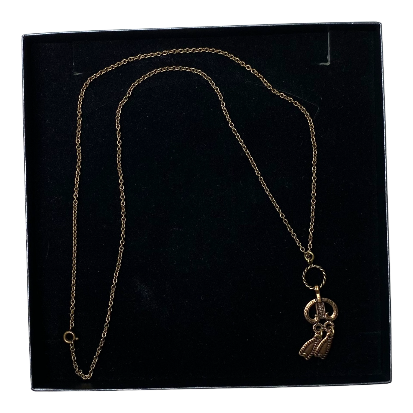 Kalevala Koru Viipurin rinkeli necklace, bronze