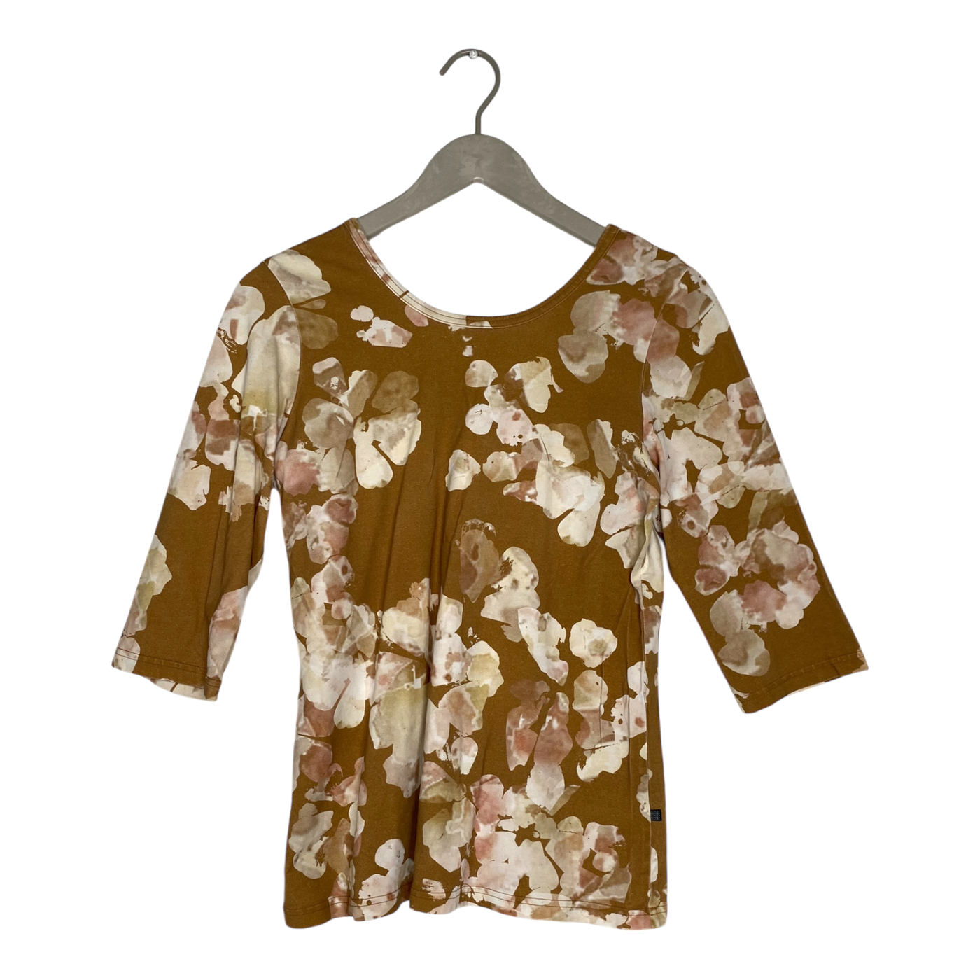 Kaiko cross shirt, flower | woman M