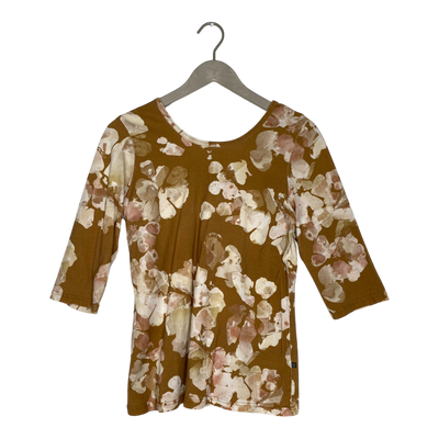 Kaiko cross shirt, flower | woman M