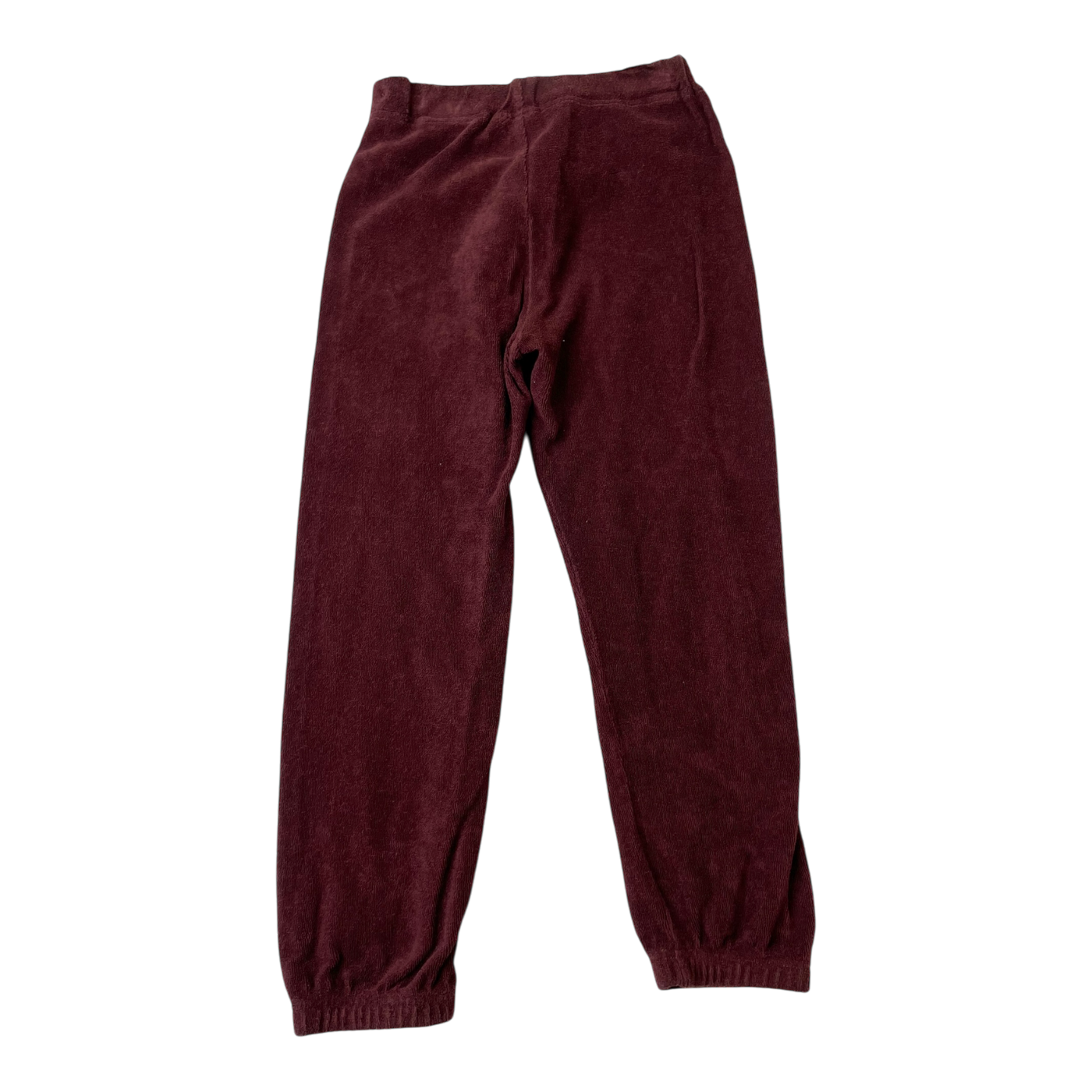 Mainio terry pants, dark brown | 110/116cm