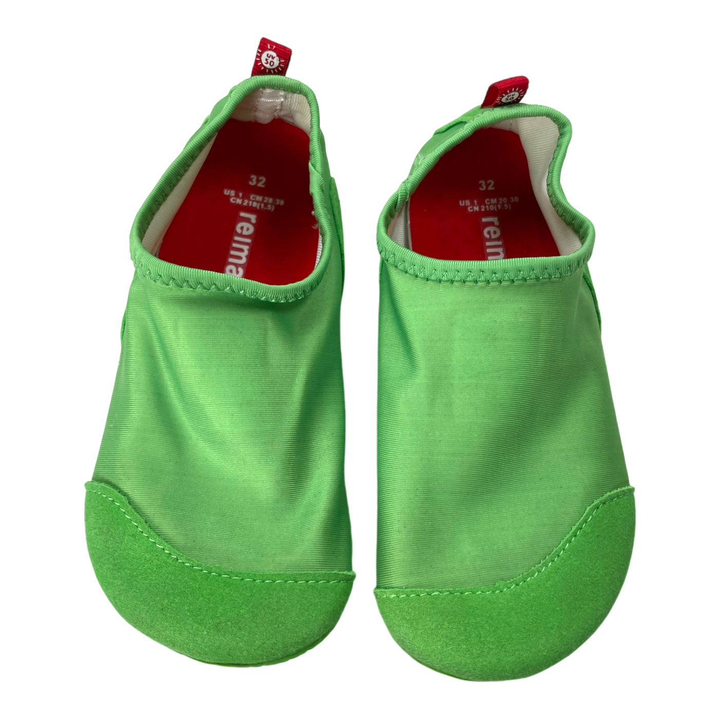 Reima twister slippers, green | 32