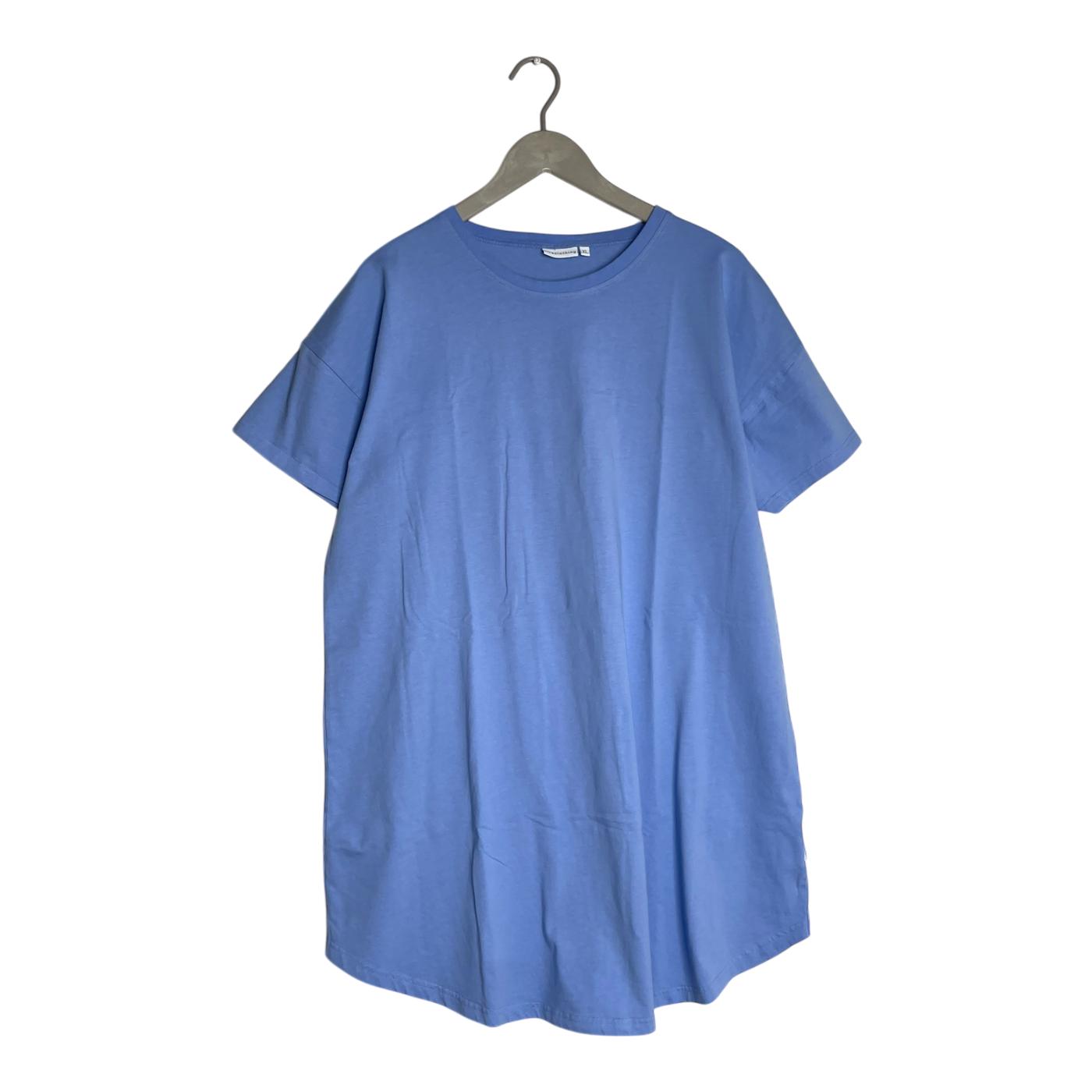 Riva clothing t-shirt dress, baby blue | woman XL