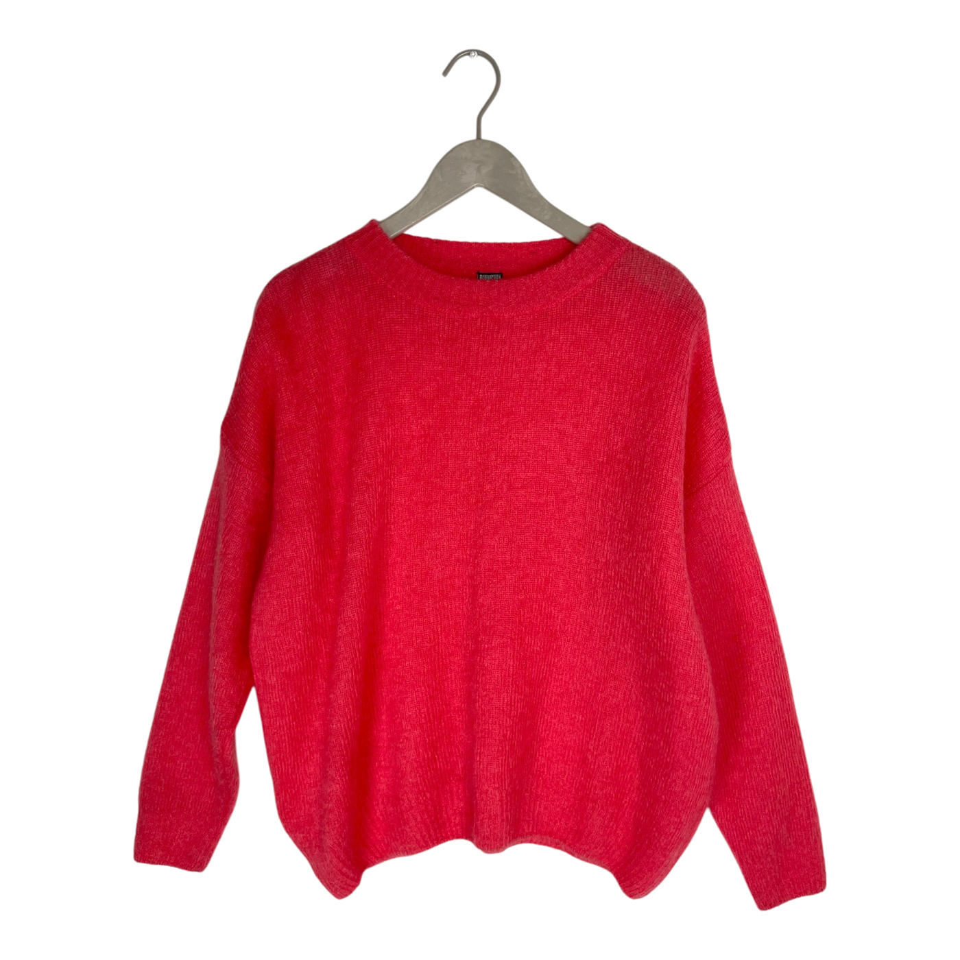 R-collection anna mohair knit, coral | women M