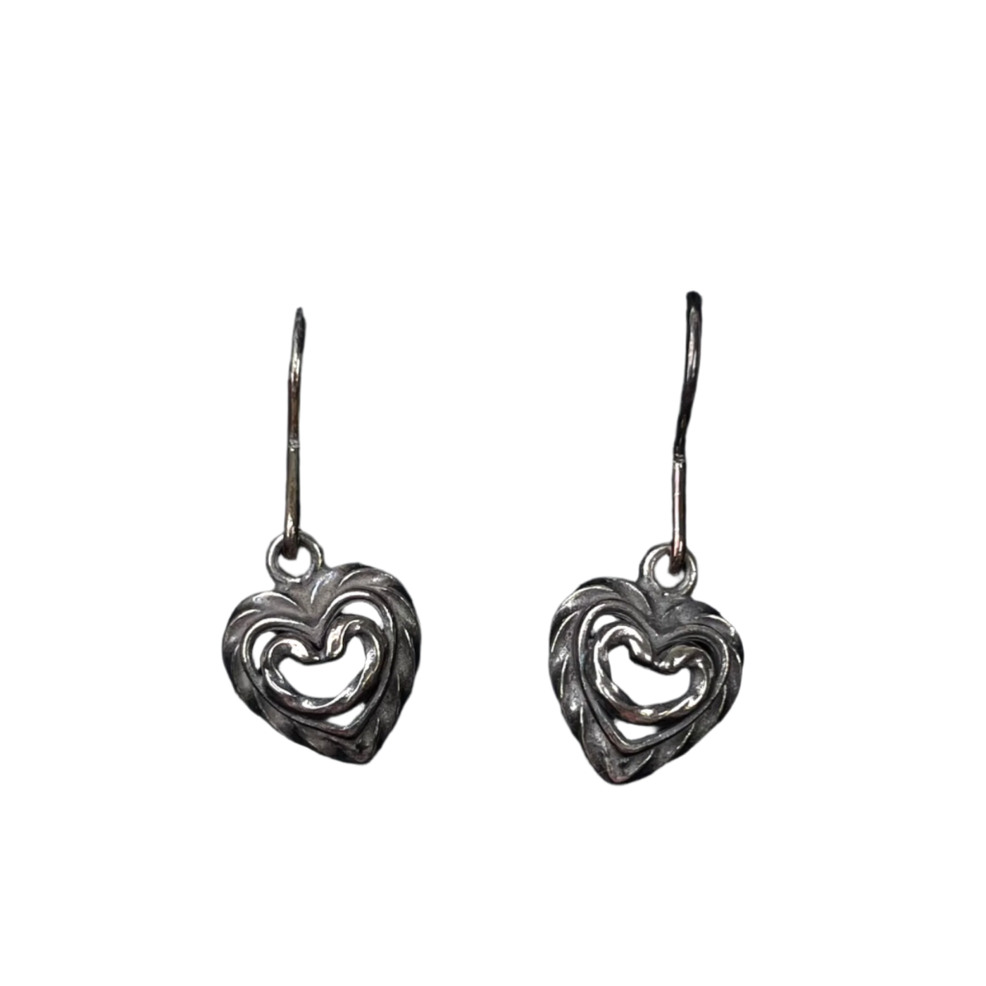 Kalevala Koru talon sydän earrings, silver