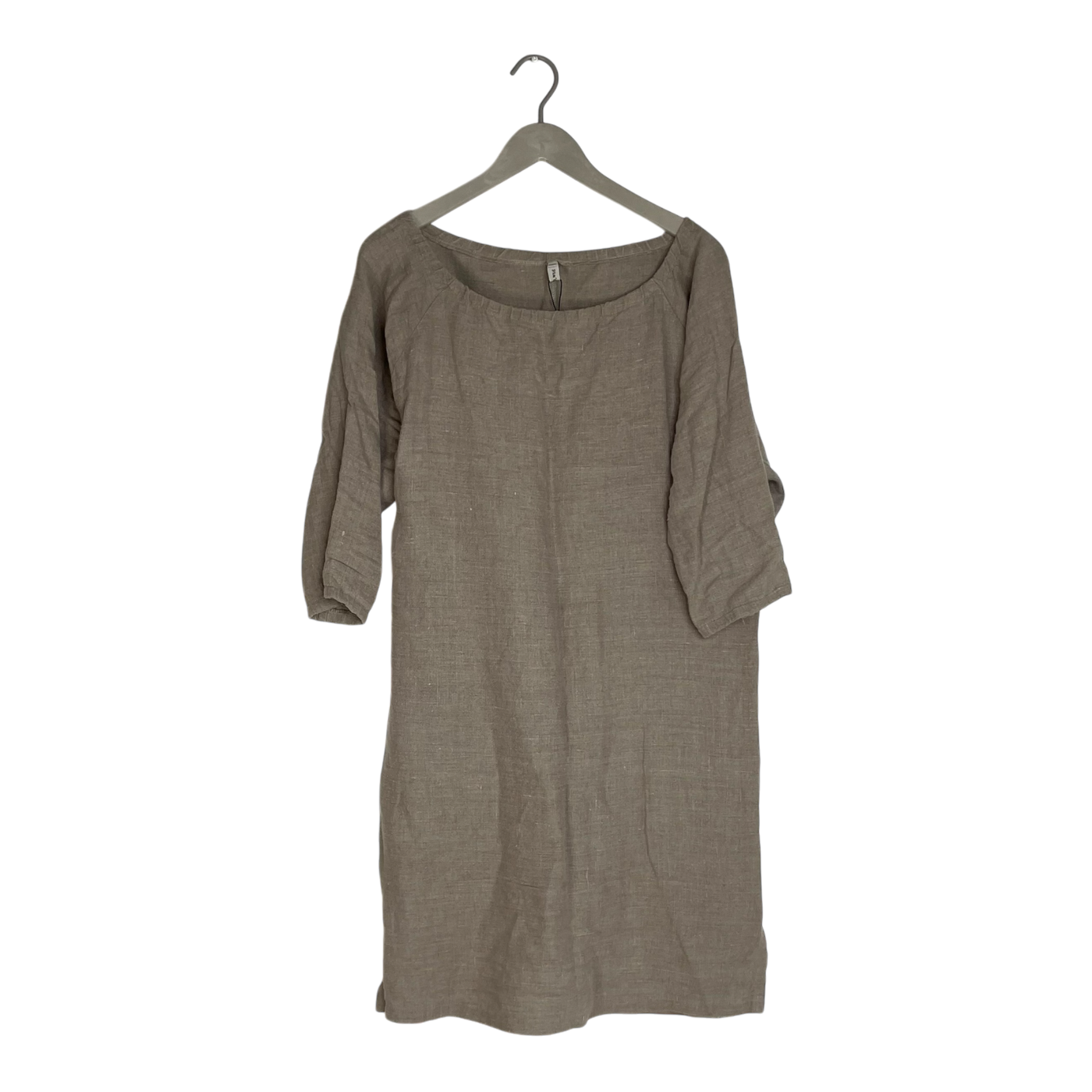 Bypias amalfi linen dress, almond | woman XL/XXL