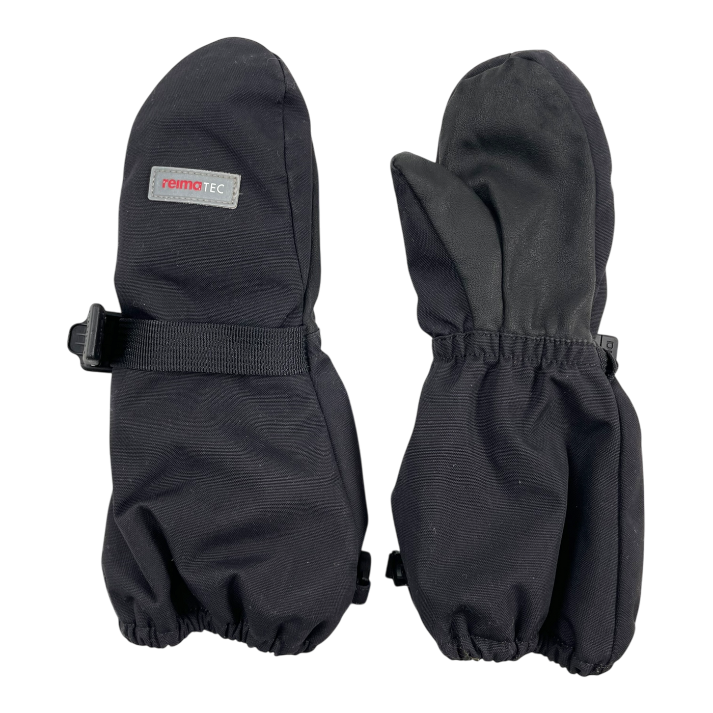 Reima askare mittens, black  | 1-2y