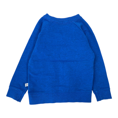 Molo Morten Sweatshirt, Blue Star | 110 cm