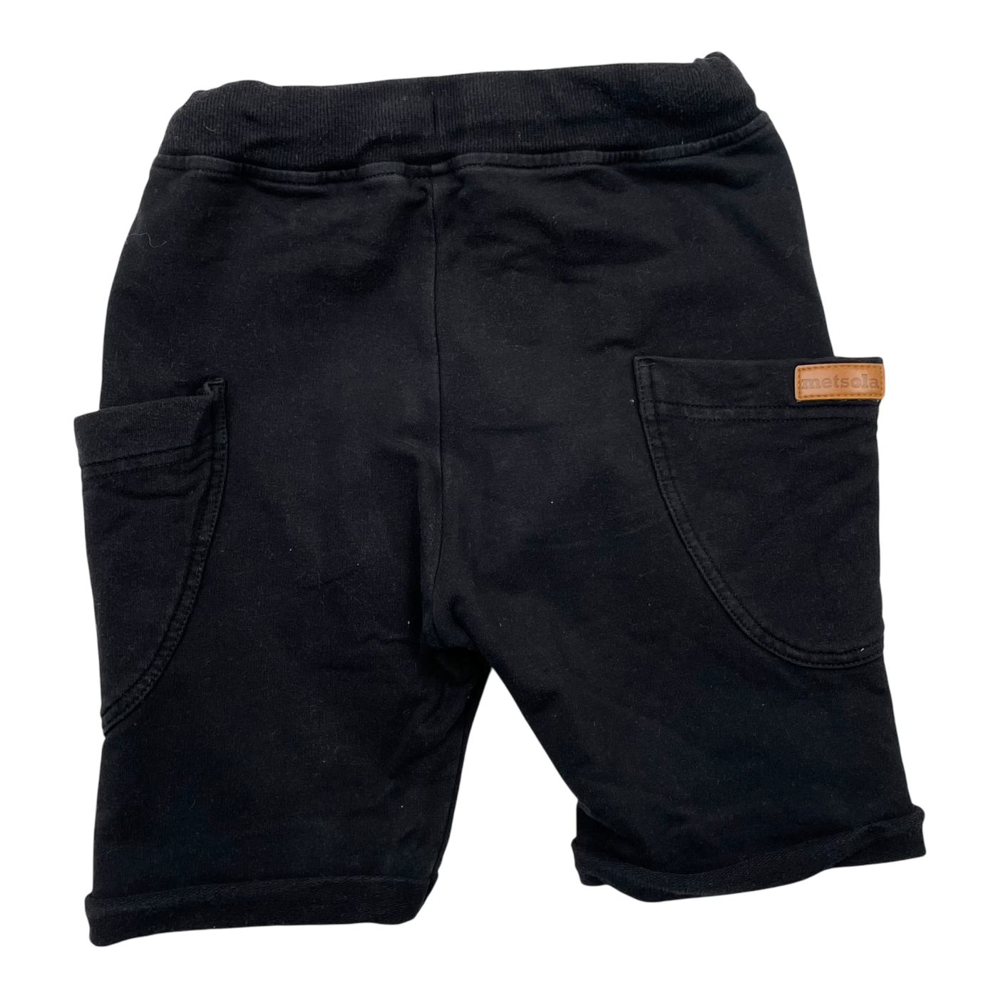 Metsola sweat shorts, black | 98/104cm
