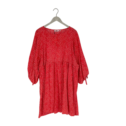 Uhana puff sleeve dress, flower | woman XL