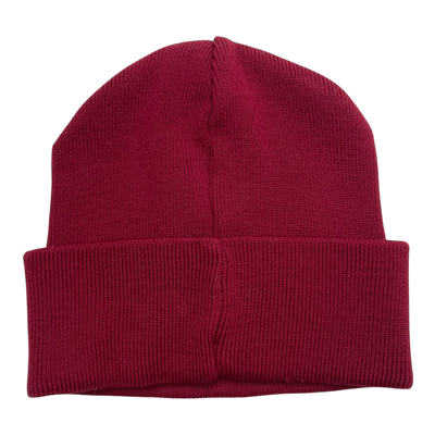 Gugguu merino beanie, dark red | 54/55cm