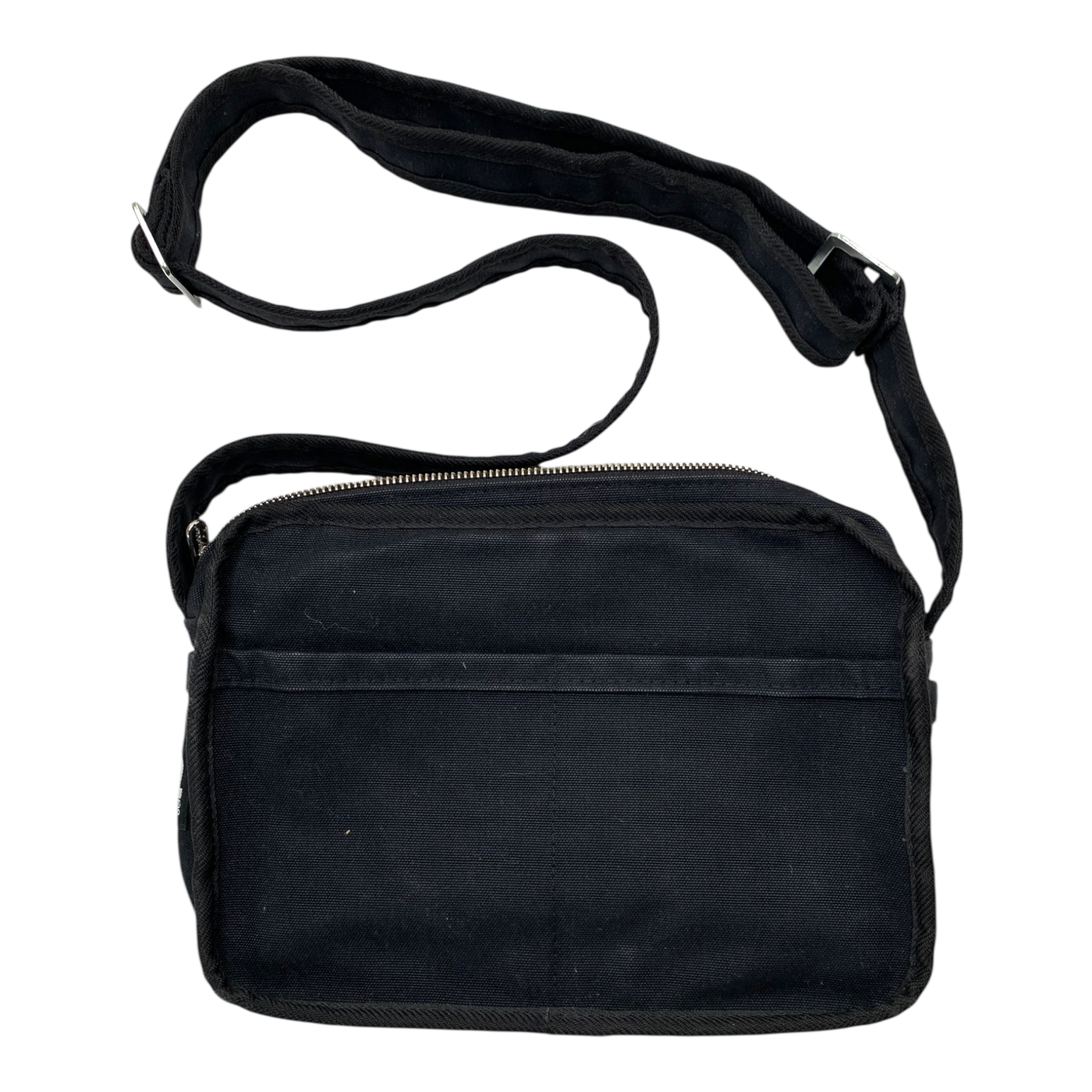 Marimekko canvas shoulder bag, black | onesize