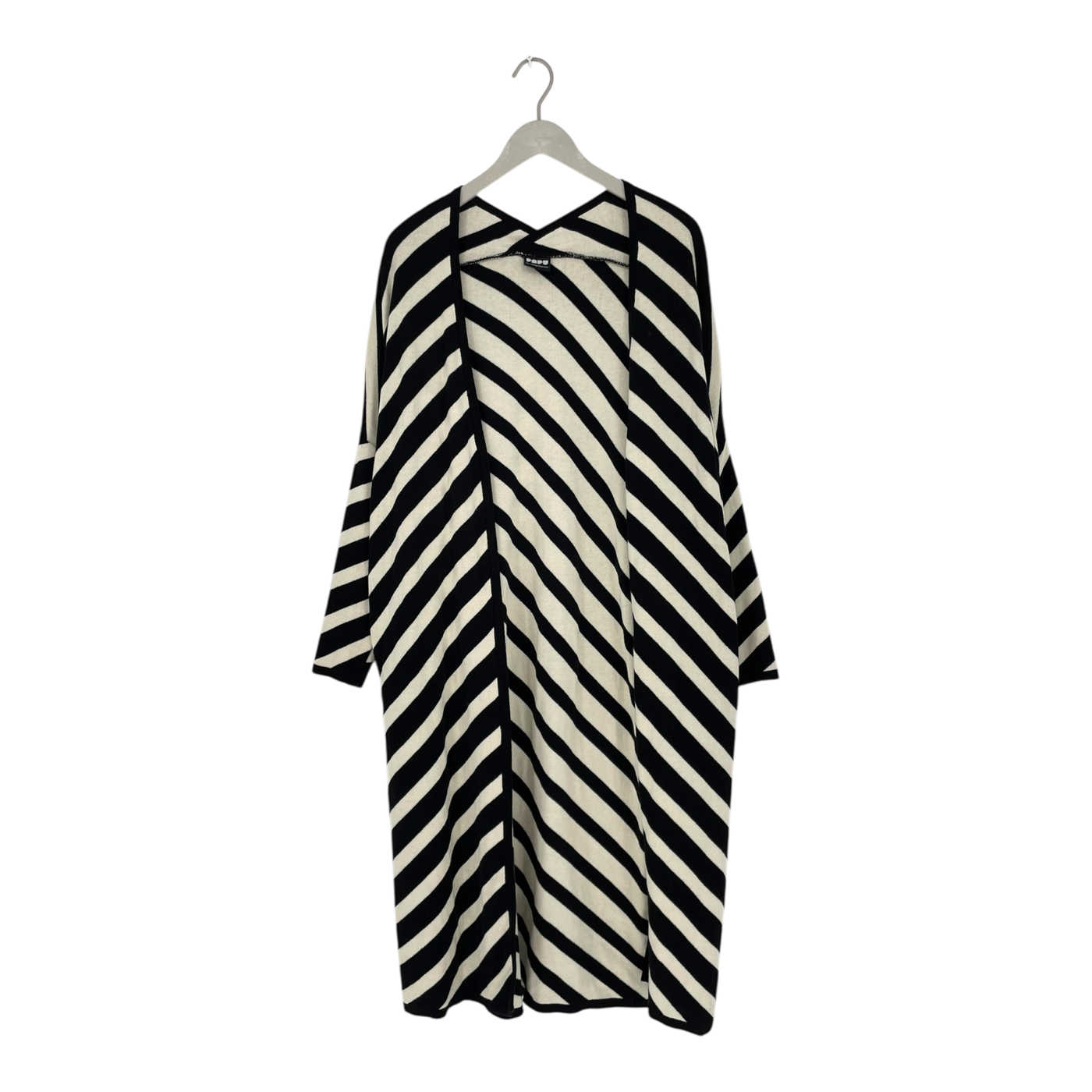 Papu long knitted cardigan, stripes | woman XS/S