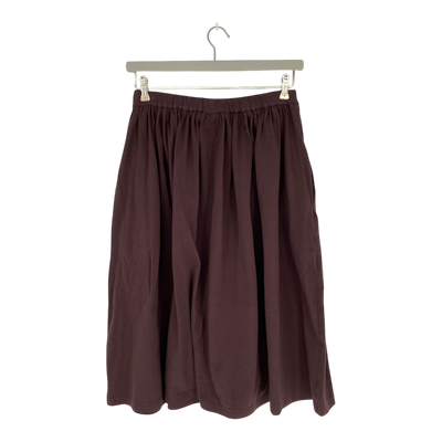 Versonpuoti tricot skirt, dark brown | woman M