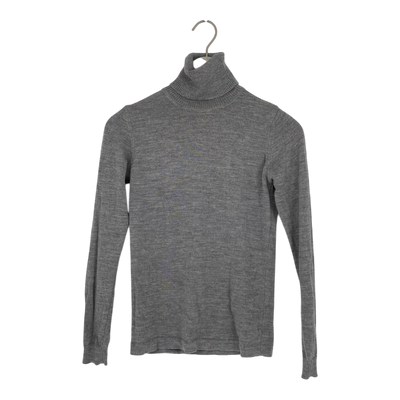 R-Collection turtleneck sweater, grey | woman XS